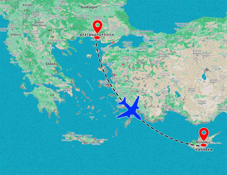 Με το… δεξί η νέα χρονιά για την αεροπορική σύνδεση Αλεξανδρούπολη-Λάρνακα!