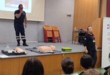 Μαθητές του 4ου ΓΕΛ Αλεξανδρούπολης εκπαιδεύτηκαν στη Βασική Υποστήριξη της Ζωής