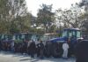 Κομοτηνή: Περίπου 200 τρακτέρ των αγροτών έξω από το παράρτημα του ΟΠΕΚΕΠΕ