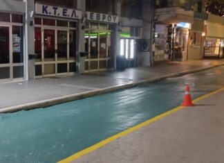 Αναβαθμίστηκε ο χώρος επιβίβασης στο ΚΤΕΛ Αλεξανδρούπολης με νέο χρώμα