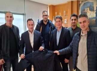 Επίσκεψη της ΣΕΑΥ Αλεξανδρούπολης στον Δήμαρχο Ιωάννη Ζαμπούκη – Παράδοση στολών μάχης