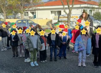 Ολοκληρώθηκε η χριστουγεννιάτικη δράση του Κέντρου Κοινότητας με Παράρτημα Ρομά στις Σάπες